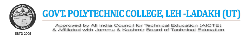 Govt. Polytechnic College, Leh - J&K Govt. Polytechnic College Leh